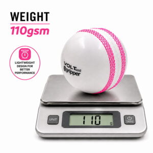 Volt Pro Gripper Seam Wind Ball is designed for swing and seam bowling practice. With a 110g construction and coloured seam, it is suitable for cricket training, coaching, and recreational play.