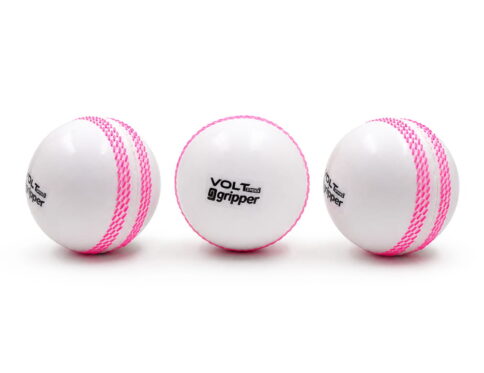 Volt Pro Gripper Seam Wind Ball is designed for swing and seam bowling practice. With a lightweight 90g construction and coloured seam, it is suitable for cricket training, coaching, and recreational play.