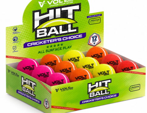 Volt Pro Hit Ball Cricket Tennis Balls are made with a premium woollen felt covering and pure rubber core for reliable performance and durability. The 80g balls are suitable for cricket practice, training, matches, and outdoor play.