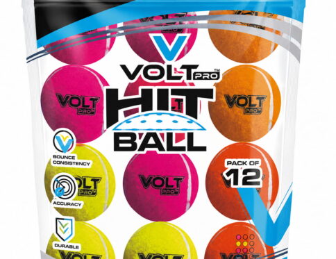 Volt Pro Hit Ball Cricket Tennis Balls are made with a premium woollen felt covering and pure rubber core for reliable performance and durability. The 80g balls are suitable for cricket practice, training, matches, and outdoor play.