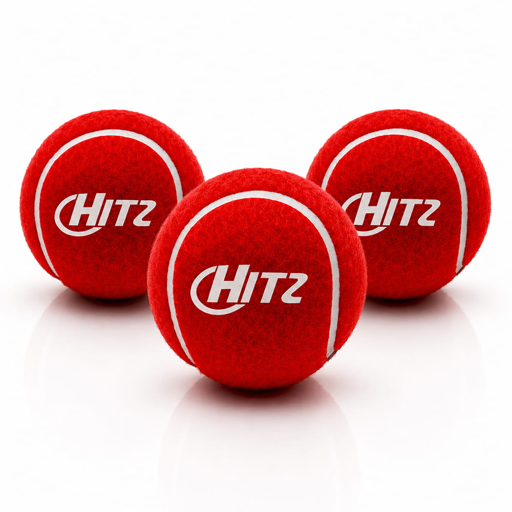 Volt Pro Hitz Cricket Tennis Balls feature a heavy-weight design with superior grade felt and a durable rubber core. Designed for better control and consistent performance during cricket practice, training, and matches.