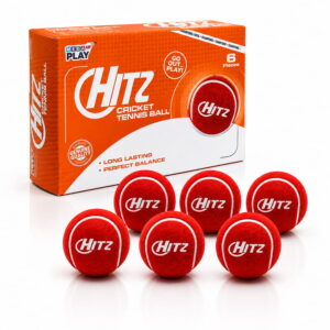 Volt Pro Hitz Red Cricket Tennis Ball Pack of 6 is designed with a heavy-weight construction, superior grade felt covering, and durable rubber core. Suitable for cricket practice, training, batting, bowling, and matches.