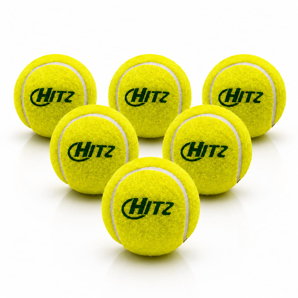 Volt Pro Hitz Yellow Cricket Tennis Ball Pack of 6 is designed for players looking for a heavy-weight practice ball with a durable felt covering and strong rubber core. Suitable for cricket practice, training, batting, bowling, and matches.