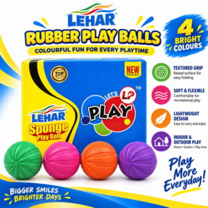 Volt Pro Lehar Sponge Rubber Ball is a premium quality ball designed for kids, recreational games, practice, and active play. With a compact 2.5-inch size and sponge rubber construction, it is easy to handle and suitable for indoor and outdoor activities. Volt Pro Lehar Sponge Rubber Ball is a premium quality ball designed for kids, recreational games, practice, and active play. With a compact 2.5-inch size and sponge rubber construction, it is easy to handle and suitable for indoor and outdoor activities.