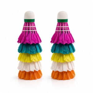 Volt Pro Maxx Feather Shuttlecock is designed for regular badminton training, practice, and recreational play. The shuttlecock offers stable flight and reliable performance, making it suitable for beginners and regular players. Pack of 10 coloured shuttlecocks.