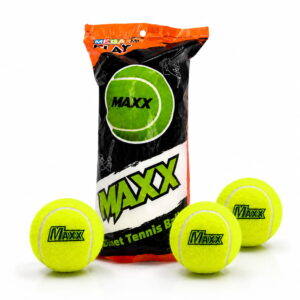 Volt Pro Maxx Yellow Cricket Tennis Ball features a lightweight construction, durable felt surface, and strong rubber core. Designed for easy handling and consistent performance during cricket practice, training, and outdoor matches.