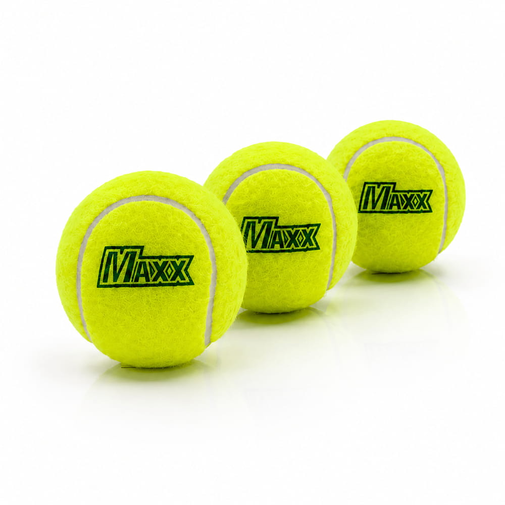 Volt Pro Maxx Yellow Cricket Tennis Ball features a lightweight construction, durable felt surface, and strong rubber core. Designed for easy handling and consistent performance during cricket practice, training, and outdoor matches.