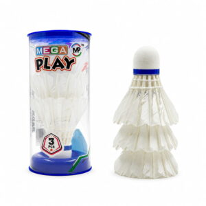 Volt Pro Mega Play Feather Shuttlecocks are designed for players who want speed and dependable performance during badminton practice and recreational games. A compact 3-piece pack suitable for regular play.