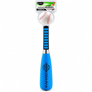 Volt Pro Nano Baseball Set includes a 22-inch bat and a 2.5-inch soft ball, designed for fun and active play. The comfortable grip and soft, safe material make it easy to handle for kids. Suitable for indoor and outdoor games, practice, and family fun.