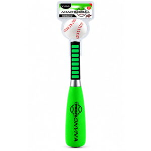Volt Pro Nano Baseball Set includes a 22-inch bat and a 2.5-inch soft ball, designed for fun and active play. The comfortable grip and soft, safe material make it easy to handle for kids. Suitable for indoor and outdoor games, practice, and family fun.