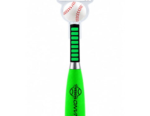 Volt Pro Nano Baseball Set includes a 22-inch bat and a 2.5-inch soft ball, designed for fun and active play. The comfortable grip and soft, safe material make it easy to handle for kids. Suitable for indoor and outdoor games, practice, and family fun.