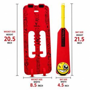 Volt Pro Nano Cricket Set is a compact cricket play set for kids, including 1 bat, 1 wicket, and 1 soft ball. Its lightweight and easy-to-handle design makes it suitable for fun indoor and outdoor cricket activities. Volt Pro Nano Cricket Set is a compact cricket play set for kids, including 1 bat, 1 wicket, and 1 soft ball. Its lightweight and easy-to-handle design makes it suitable for fun indoor and outdoor cricket activities.