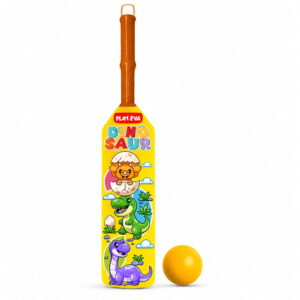 Volt Pro Nano EVA Cricket Bat with PU Ball is a fun and lightweight cricket set designed for kids. The bat measures 55 cm in height and 11 cm in width, making it easy to handle for beginners. The soft EVA bat and PU ball are suitable for indoor and outdoor play.