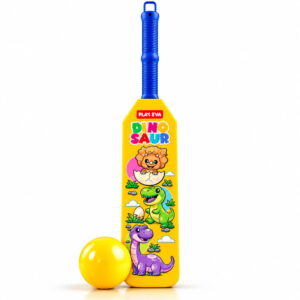 Volt Pro Nano EVA Cricket Bat with PU Ball is a fun and lightweight cricket set designed for kids. The bat measures 55 cm in height and 11 cm in width, making it easy to handle for beginners. The soft EVA bat and PU ball are suitable for indoor and outdoor play.