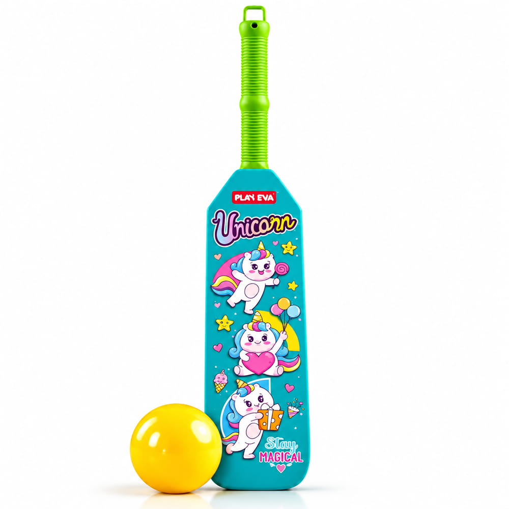 Volt Pro Nano EVA Cricket Bat with PU Ball is a fun and lightweight cricket set designed for kids. The bat measures 55 cm in height and 11 cm in width, making it easy to handle for beginners. The soft EVA bat and PU ball are suitable for indoor and outdoor play.