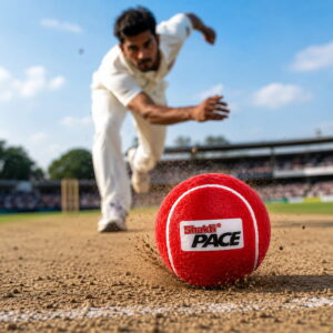 Volt Pro Pace Red Cricket Tennis Balls are designed with a durable rubber core for reliable performance, consistent bounce, and comfortable handling. Ideal for cricket practice, training, outdoor games, and matches.