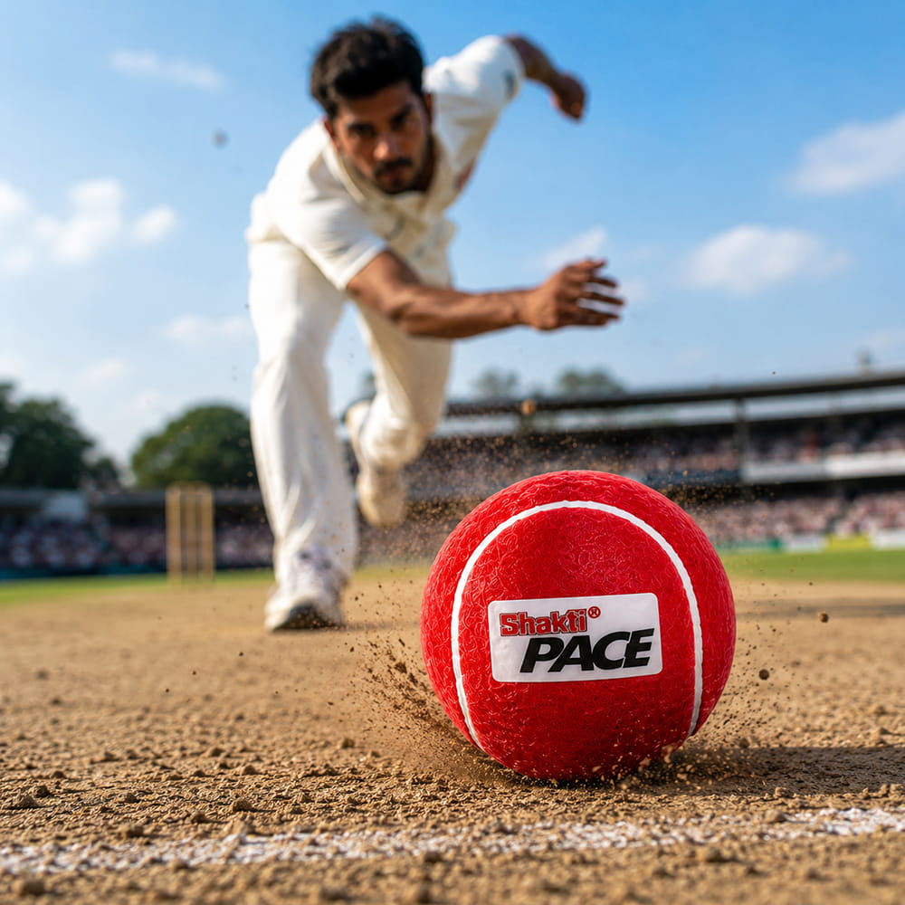 Volt Pro Pace Red Cricket Tennis Balls are designed with a durable rubber core for reliable performance, consistent bounce, and comfortable handling. Ideal for cricket practice, training, outdoor games, and matches.