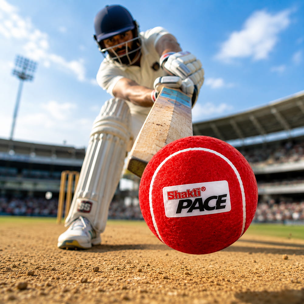 Volt Pro Pace Red Cricket Tennis Balls are designed with a durable rubber core for reliable performance, consistent bounce, and comfortable handling. Ideal for cricket practice, training, outdoor games, and matches.