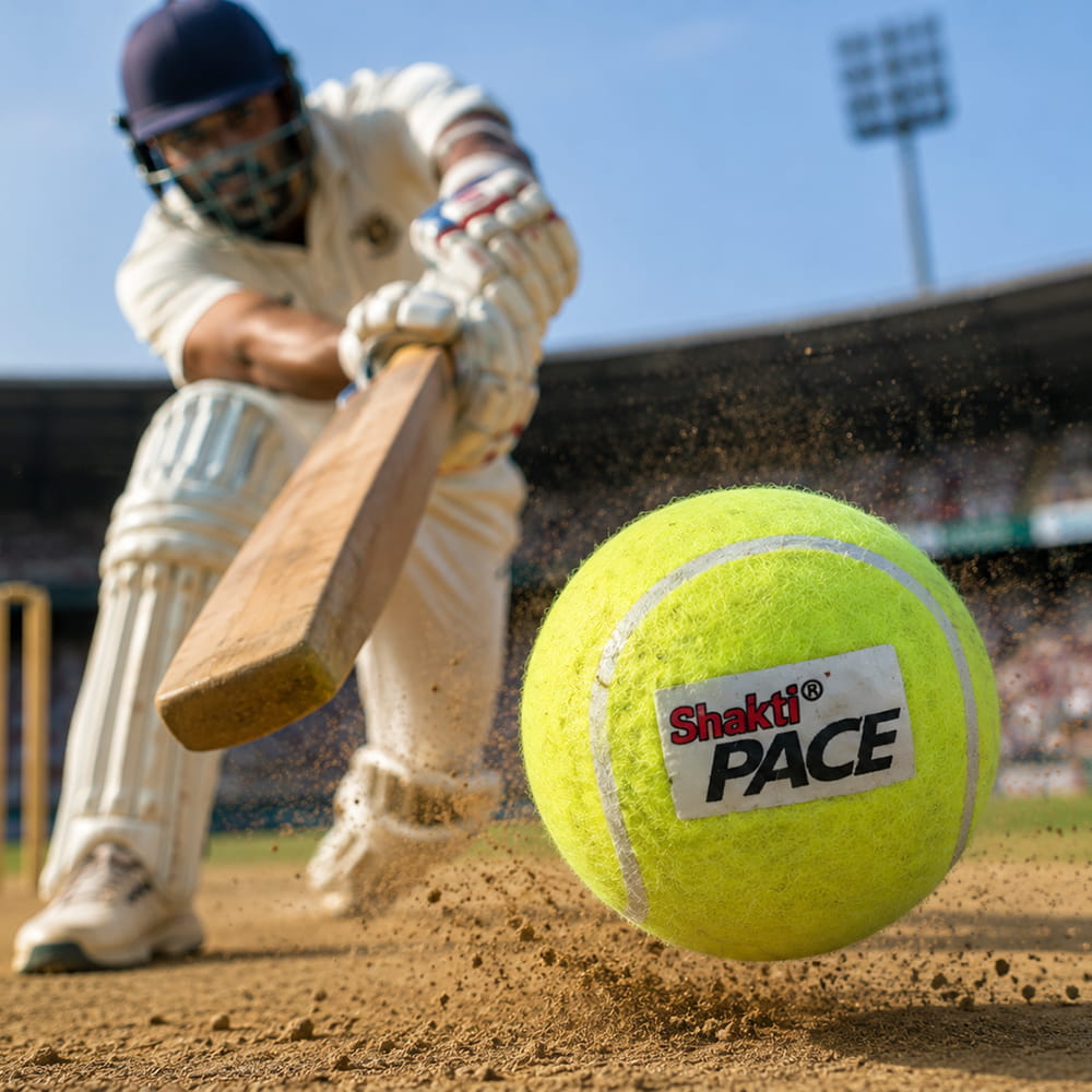 Volt Pro Pace Yellow Cricket Tennis Ball Match Grade Rubber Core Ball Practice & Outdoor Cricket Pack of 6