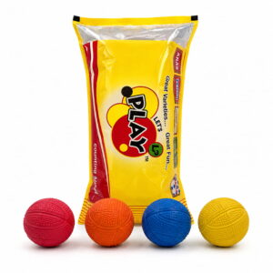 Volt Pro Paras Sponge Rubber Ball is a premium quality rubber ball designed for kids, recreational games, practice, and active play. With a 2.5-inch size, it is easy to handle and suitable for indoor and outdoor activities. This pack contains 10 balls.