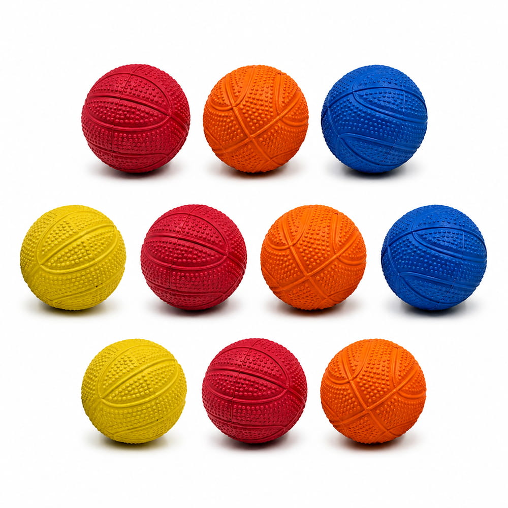 Volt Pro Paras Sponge Rubber Ball is a premium quality rubber ball designed for kids, recreational games, practice, and active play. With a 2.5-inch size, it is easy to handle and suitable for indoor and outdoor activities. This pack contains 10 balls. Volt Pro Paras Sponge Rubber Ball is a premium quality rubber ball designed for kids, recreational games, practice, and active play. With a 2.5-inch size, it is easy to handle and suitable for indoor and outdoor activities. This pack contains 10 balls.