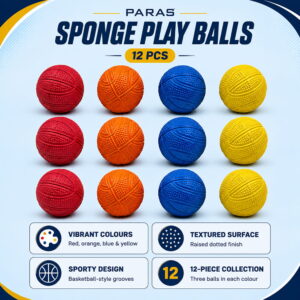 Volt Pro Paras Sponge Rubber Ball is a premium quality rubber ball designed for kids, recreational games, practice, and active play. With a 2.5-inch size, it is easy to handle and suitable for indoor and outdoor activities. Volt Pro Paras Sponge Rubber Ball is a premium quality rubber ball designed for kids, recreational games, practice, and active play. With a 2.5-inch size, it is easy to handle and suitable for indoor and outdoor activities.