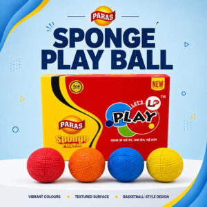 Volt Pro Paras Sponge Rubber Ball is a premium quality rubber ball designed for kids, recreational games, practice, and active play. With a 2.5-inch size, it is easy to handle and suitable for indoor and outdoor activities. Volt Pro Paras Sponge Rubber Ball is a premium quality rubber ball designed for kids, recreational games, practice, and active play. With a 2.5-inch size, it is easy to handle and suitable for indoor and outdoor activities.