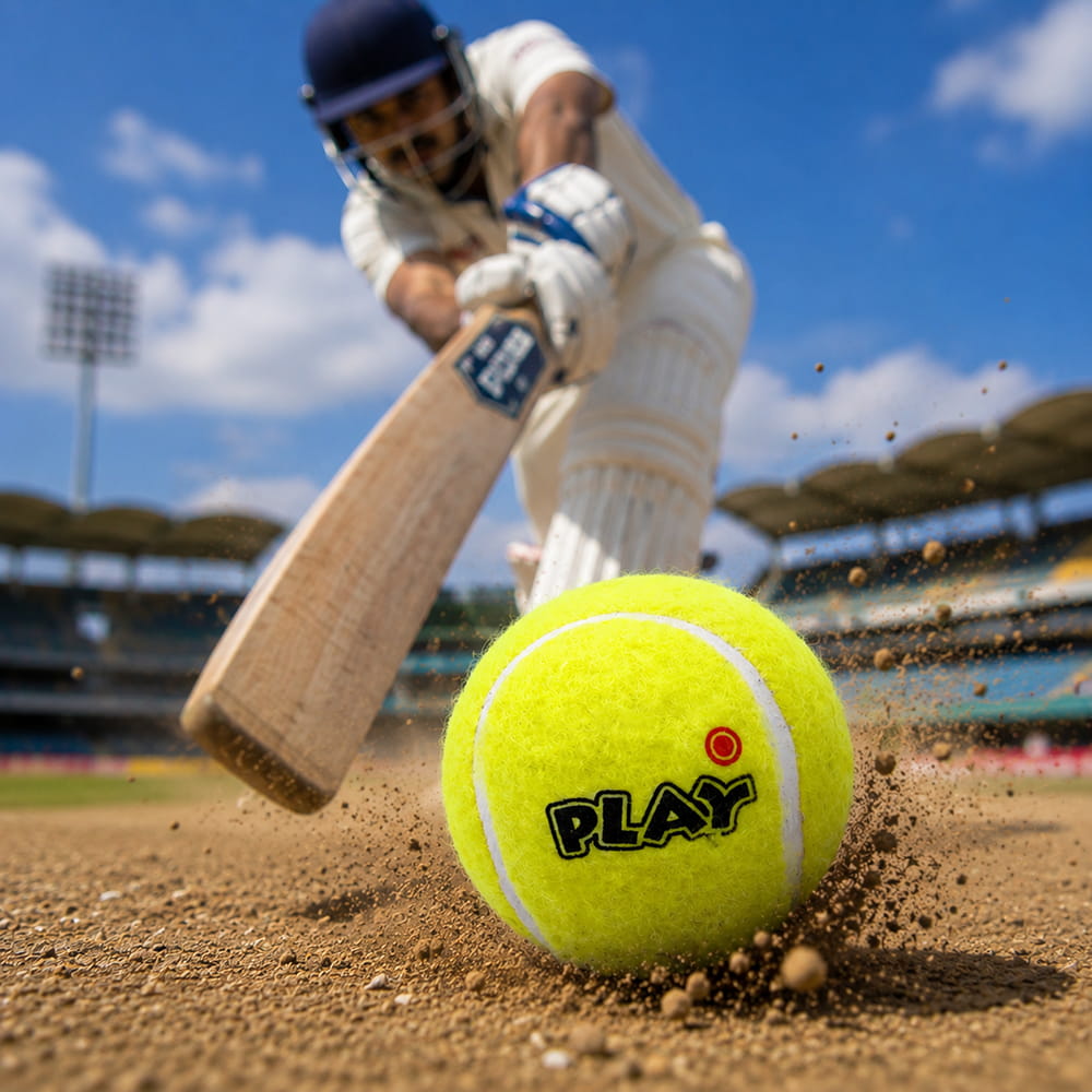 Volt Pro Play Yellow Cricket Tennis Balls are lightweight economy-grade balls designed for cricket practice and recreational play. The 2.5-inch size provides easy handling for batting, bowling, catching, and training.