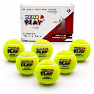 Volt Pro Play Yellow Cricket Tennis Balls are lightweight economy-grade balls designed for regular cricket practice and recreational play. The 2.5-inch size makes them easy to handle for batting, bowling, and training activities.