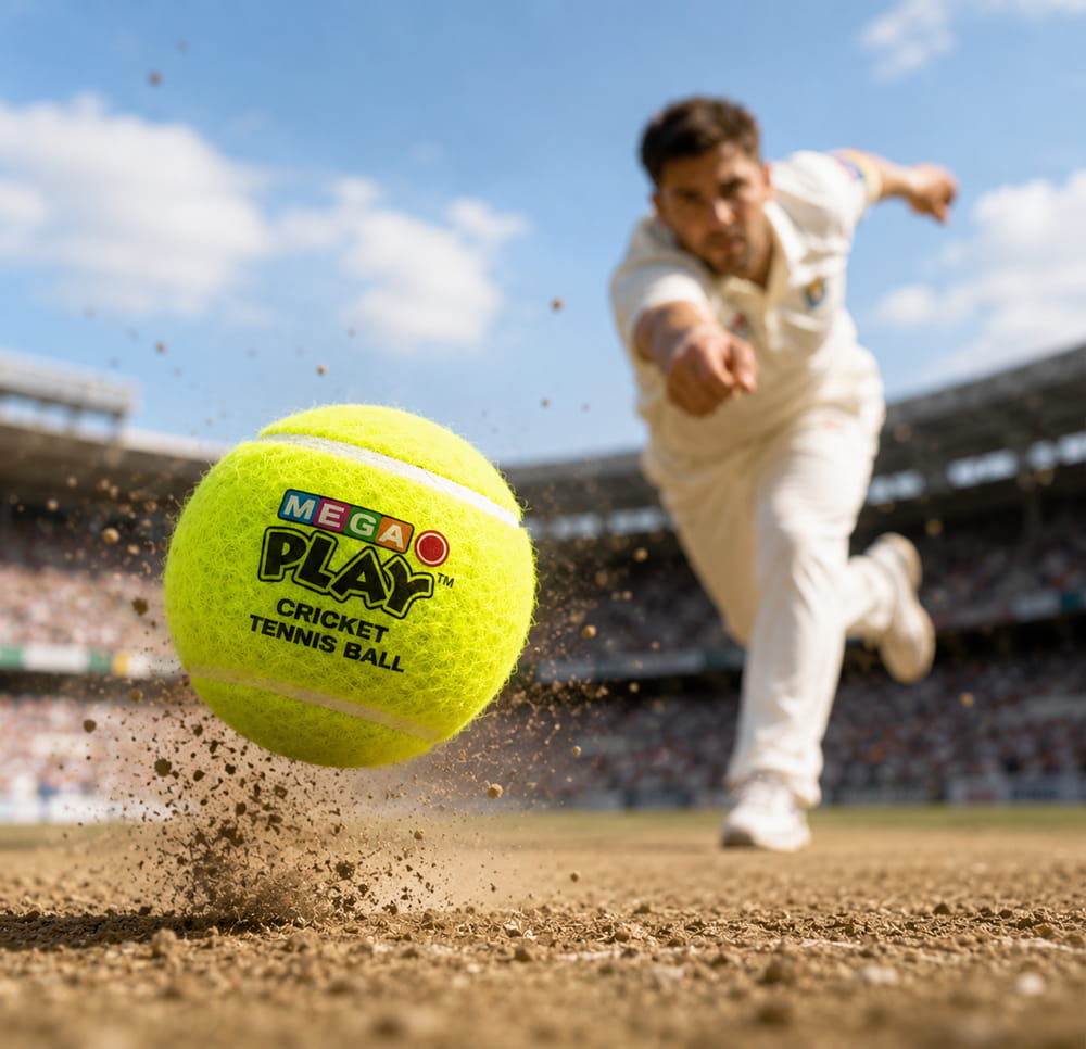 Volt Pro Play Yellow Cricket Tennis Balls are lightweight economy-grade balls designed for regular cricket practice and recreational play. The 2.5-inch size makes them easy to handle for batting, bowling, and training activities. Volt Pro Play Yellow Cricket Tennis Balls are lightweight economy-grade balls designed for regular cricket practice and recreational play. The 2.5-inch size makes them easy to handle for batting, bowling, and training activities.