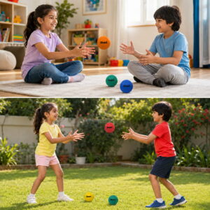 Volt Pro Shakti Hollow Rubber Ball is a premium quality printed rubber ball designed for kids, recreational games, practice, and active play. With a 2.5-inch size, it is easy to handle and suitable for indoor and outdoor activities. This pack contains 10 balls.
