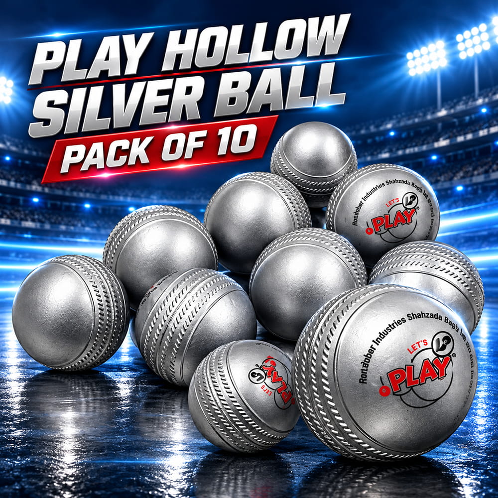 Volt Pro Shakti Hollow Rubber Ball is a premium quality silver printed rubber ball designed for kids, recreational games, practice, and active play. With a 2.5-inch size, it is easy to handle and suitable for indoor and outdoor activities. This pack contains 10 balls.