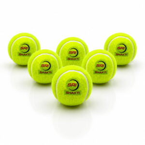 Volt Pro Shakti Yellow Cricket Tennis Balls are designed for tournament-style practice, gully cricket, and matches. Featuring a durable rubber core and high-bounce performance for reliable handling and gameplay.