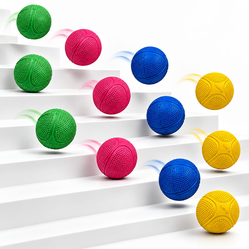 Volt Pro Trang Sponge Rubber Ball is a premium quality rubber ball designed for kids, recreational games, practice, and active play. With a 2.5-inch size, it is easy to handle and suitable for indoor and outdoor activities. This pack contains 12 balls. Volt Pro Trang Sponge Rubber Ball is a premium quality rubber ball designed for kids, recreational games, practice, and active play. With a 2.5-inch size, it is easy to handle and suitable for indoor and outdoor activities. This pack contains 12 balls.