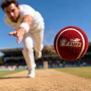 Volt Pro Tuff Pressureless Red Cricket Tennis Balls are designed for long-lasting use with a solid rubber core and consistent bounce. Suitable for cricket practice, training, matches, and gully cricket.