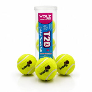Volt Pro Twenty Cricket Tennis Balls are lightweight economy-grade balls designed for regular cricket practice and outdoor play. The durable rubber core provides easy handling and reliable performance for beginners and casual players.