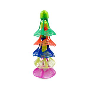Volt Pro Twink LED Flashing Shuttlecock Pack of 5 adds extra fun to badminton sessions with built-in flashing lights. Designed for better visibility during low-light play, it is suitable for night games, outdoor activities, casual practice, and recreational badminton.