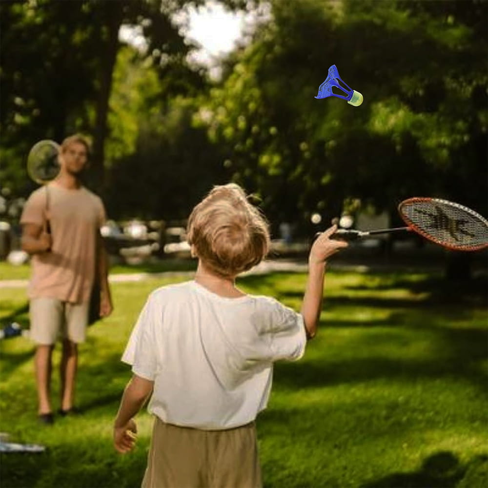 Volt Pro Twink LED Flashing Shuttlecock Pack of 5 adds extra fun to badminton sessions with built-in flashing lights. Designed for better visibility during low-light play, it is suitable for night games, outdoor activities, casual practice, and recreational badminton.