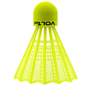 Volt Pro Ultra Badminton Shuttlecocks feature a premium EVA cork base and durable plastic skirt for stable flight and reliable performance. Suitable for practice, training, and regular badminton play.