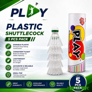 Volt Pro White Plastic Shuttlecocks are designed for regular badminton practice, training, and recreational play. Their durable plastic construction provides reliable handling and stable flight for beginners and everyday players. Volt Pro White Plastic Shuttlecocks are designed for regular badminton practice, training, and recreational play. Their durable plastic construction provides reliable handling and stable flight for beginners and everyday players.