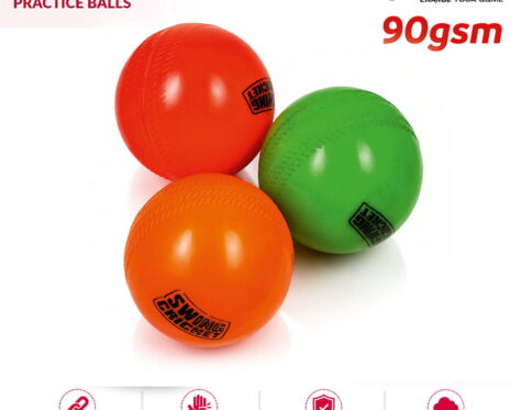 Volt Pro Wind Balls are lightweight cricket practice balls designed for regular training, recreational games, and bowling practice. Each ball weighs approximately 90g and offers easy handling during gameplay.