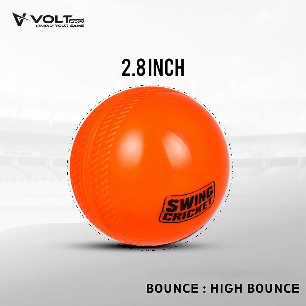 Volt Pro Wind Balls are lightweight cricket practice balls designed for regular training, recreational games, and bowling practice. Each ball weighs approximately 90g and offers easy handling during gameplay.