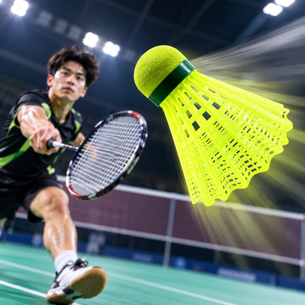 Volt Pro X-Force Orange Plastic Badminton Shuttlecock Pack of 10 is designed for regular badminton practice and recreational play. It features an EVA cork base with a durable plastic skirt for comfortable handling and reliable flight. Suitable for beginners, training, and outdoor games. Volt Pro X-Force Orange Plastic Badminton Shuttlecock Pack of 10 is designed for regular badminton practice and recreational play. It features an EVA cork base with a durable plastic skirt for comfortable handling and reliable flight. Suitable for beginners, training, and outdoor games.