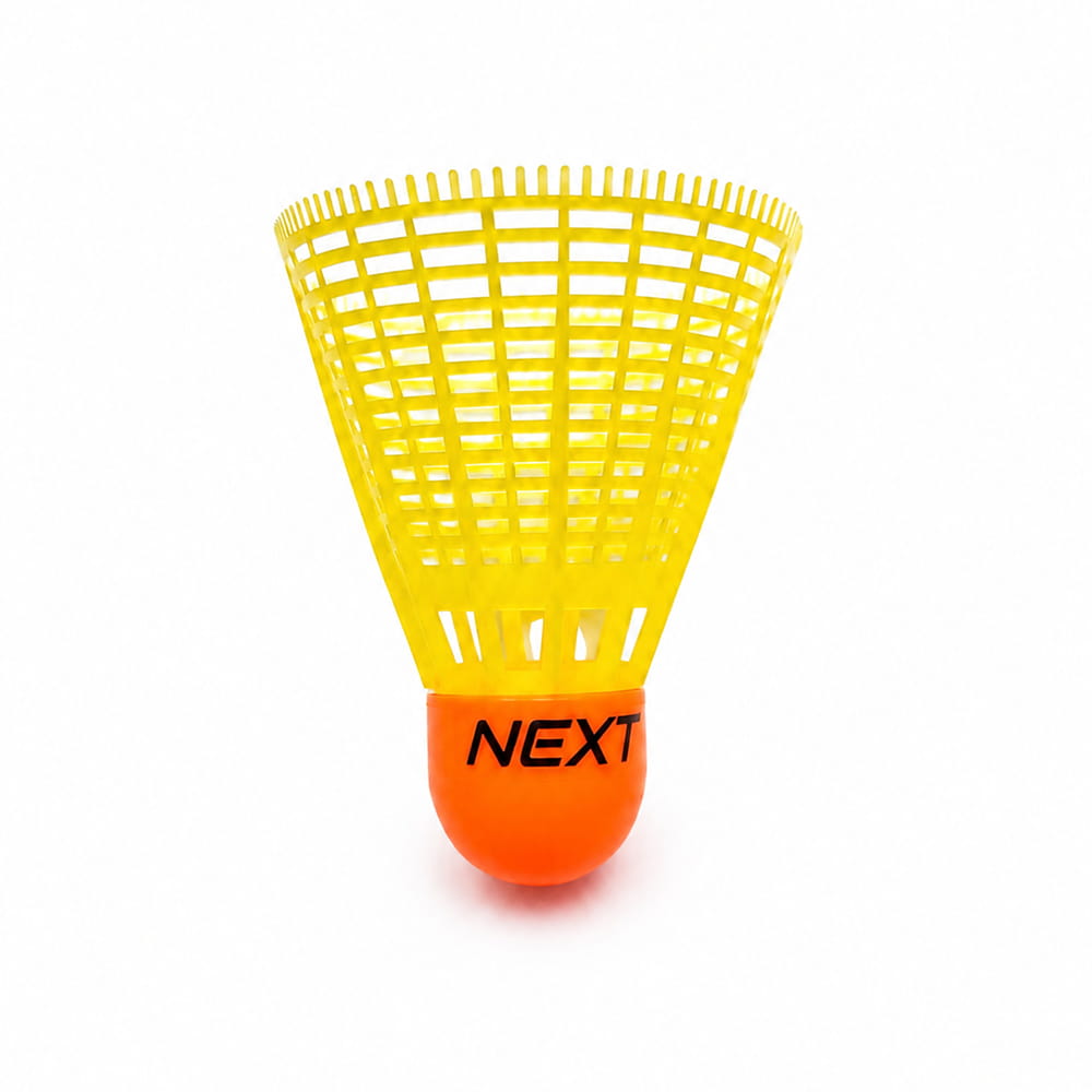 Volt Pro Yellow Plastic Badminton Shuttlecock Pack of 10 is designed for regular badminton practice, training, and recreational play. It offers accurate flight and reliable performance, making it suitable for beginners and regular players.