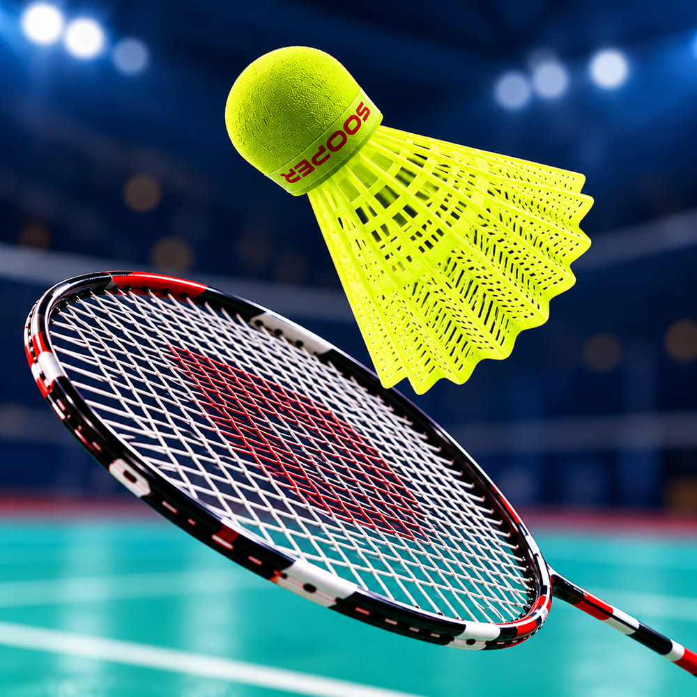 The Volt Pro Green Plastic Badminton Shuttlecock Pack of 3 is designed for regular badminton practice, training, and recreational play. Featuring durable plastic construction and a consistent green colour, these shuttlecocks are suitable for beginners and casual players at home or outdoors.